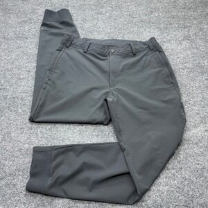Mack Weldon Radius Flex Jogger Pants Mens Medium Charcoal Grey Tech Stretch
